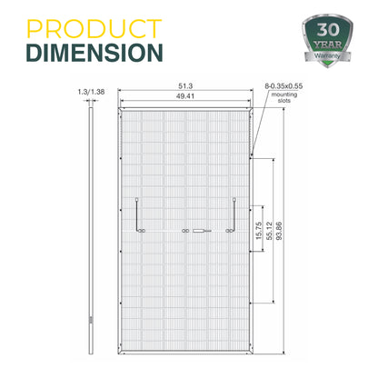 Eco-friendly and high-efficiency solar panel – designed for optimal energy production, durability, and sustainability in residential and commercial applications