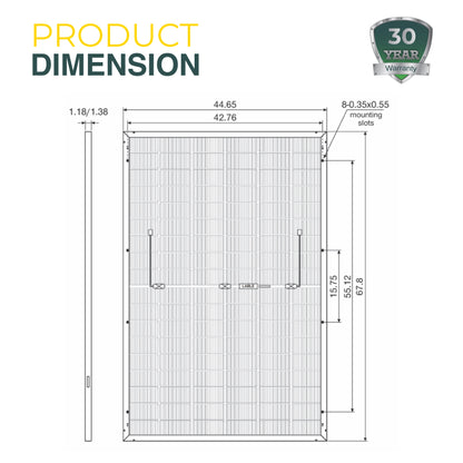 Eco-friendly and high-efficiency solar panel – designed for optimal energy production, durability, and sustainability in residential and commercial applications