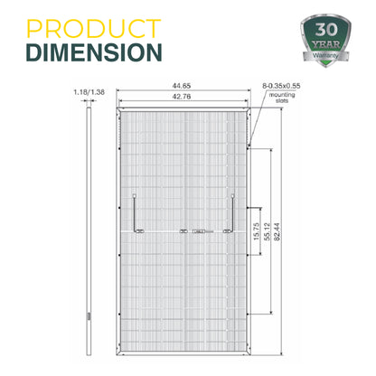 Eco-friendly and high-efficiency solar panel – designed for optimal energy production, durability, and sustainability in residential and commercial applications