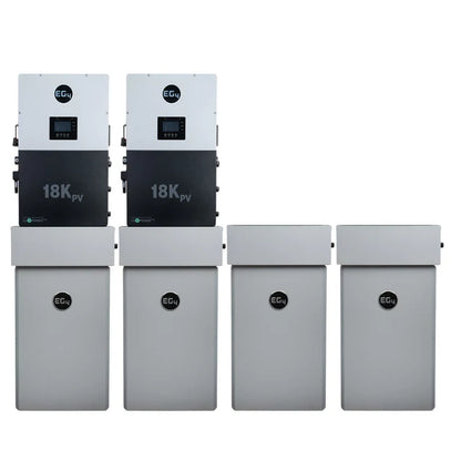 EG4 PowerPro ESS | 14.3 - 28.6kWh Capacity | EG4-18Kpv & EG4-PowerPro WallMount Battery | UL9540