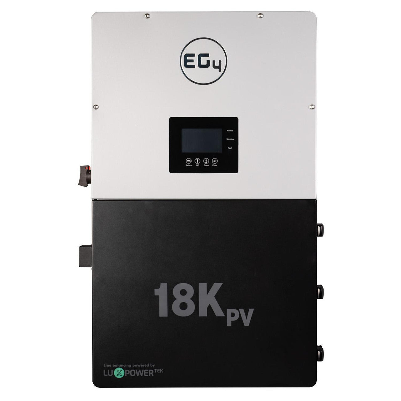 EG4-WallMount Indoor Battery 280AH | 51.2V | 14.3kWh & EG4-18kPV 18000W PV Input | 12000W Output