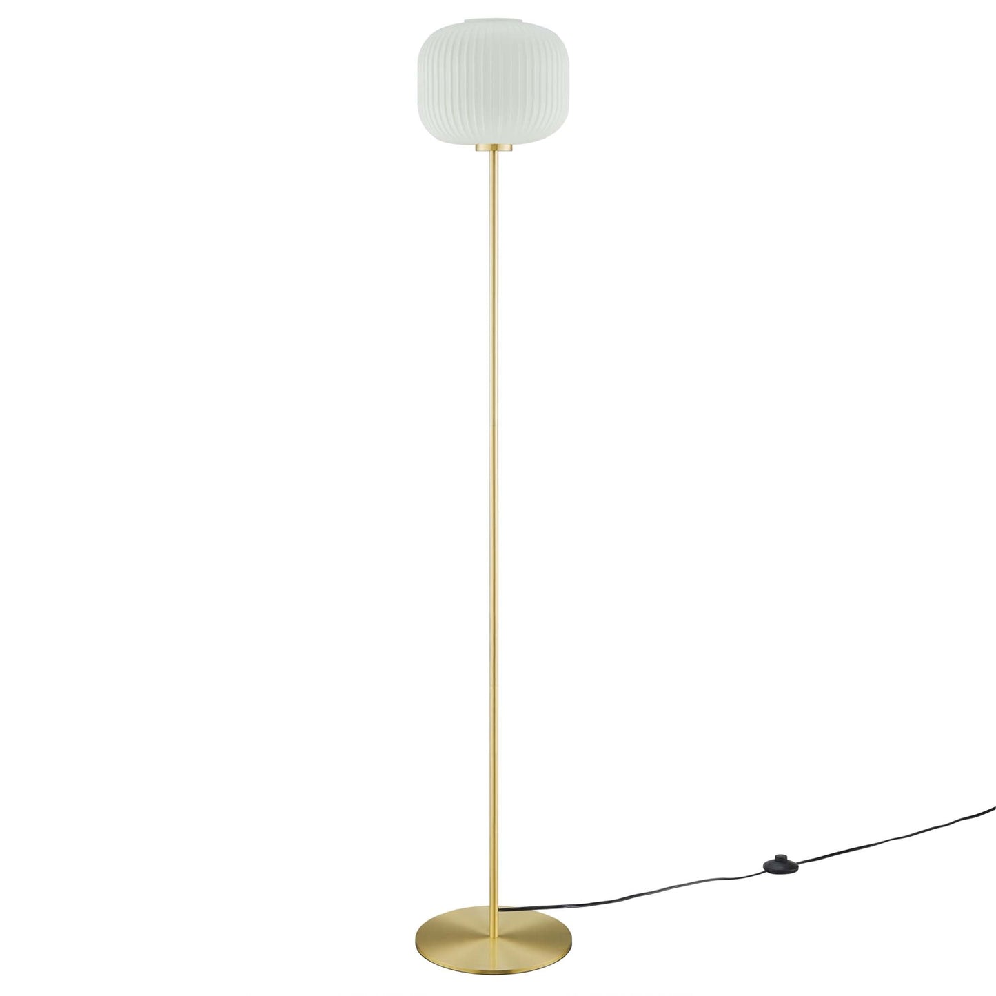 Lighting, Floor Lamps, Marble Base Lamp, Metal lamp, Transparent Lamp,