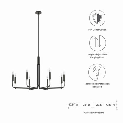 Rekindle 8-Light Chandelier