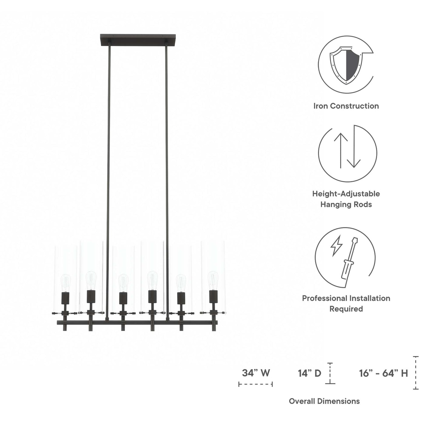 Skylark 6-Light Chandelier