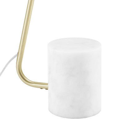 Ayla Marble Base Floor Lamp