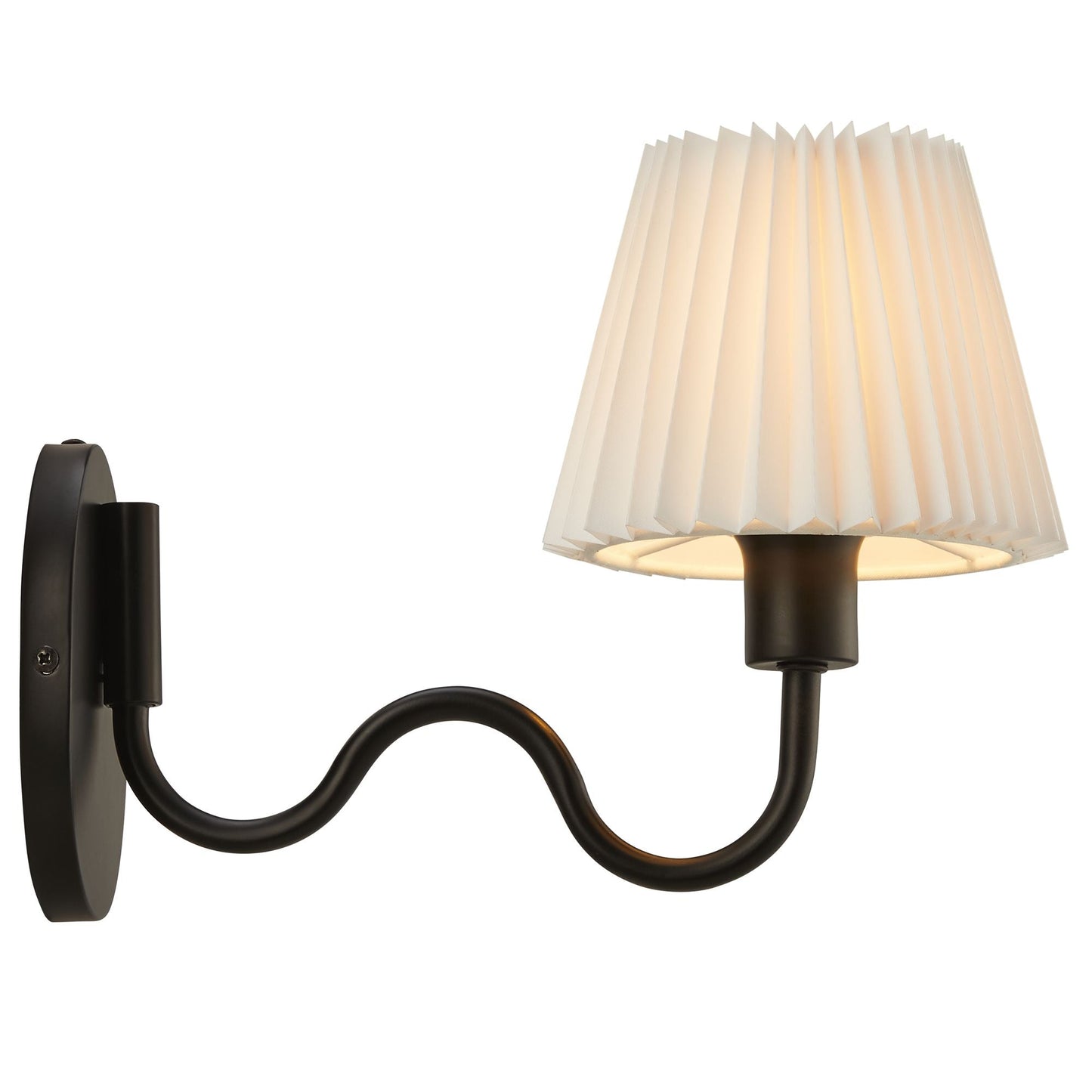 Wave Squiggle Arm Wall Sconce by ES Supply