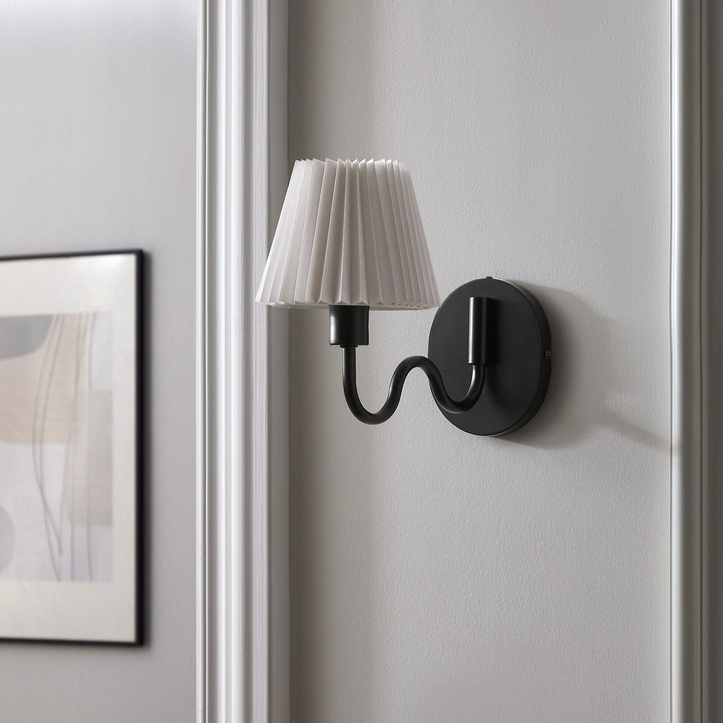 Wave Squiggle Arm Wall Sconce by ES Supply