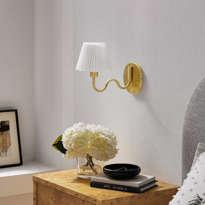 Wave Squiggle Arm Wall Sconce by ES Supply