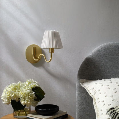 Wave Squiggle Arm Wall Sconce by ES Supply