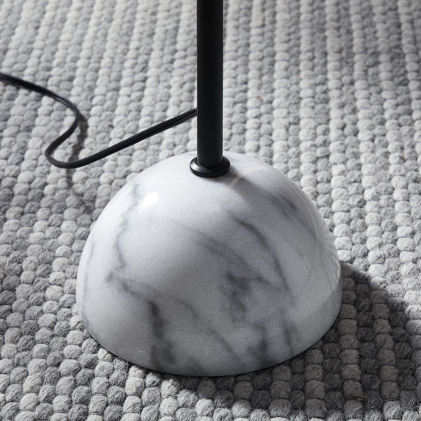 Illusion Marble Dome Floor Lamp by ES Supply