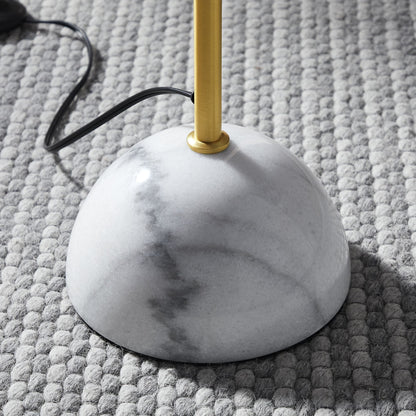 Illusion Marble Dome Floor Lamp by ES Supply