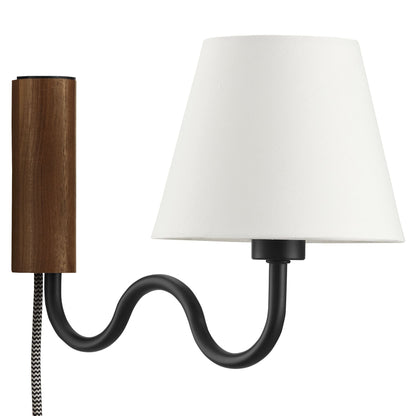 Sunlit Squiggle Arm Wall Sconce by ES Supply