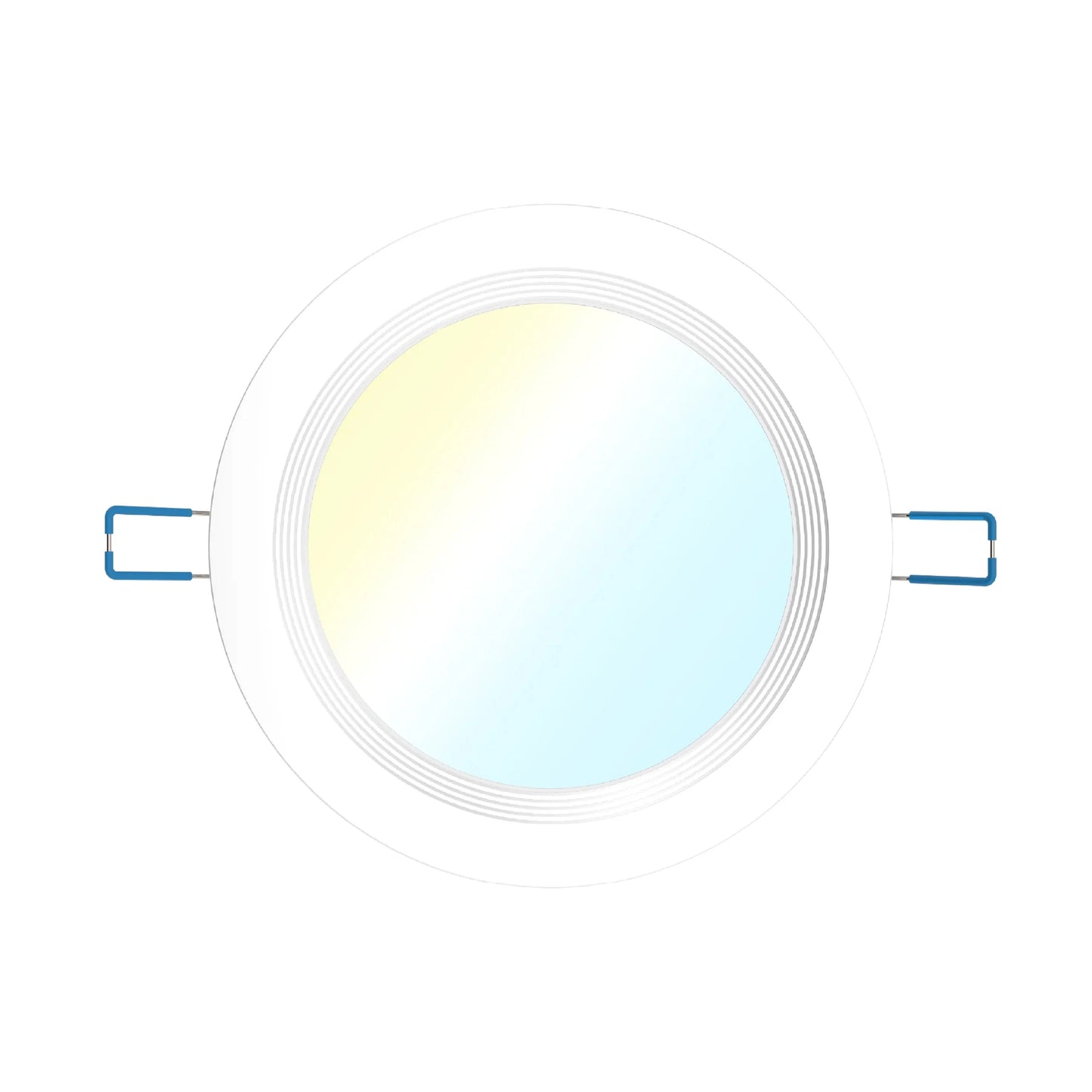 Recessed LED Lighting, 6 Inch, Selectable CCT, Slim, Wafer Thin, Baffle Trim, 850 Lumens