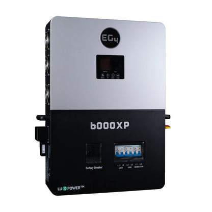 Complete Off-Grid Solar Kit EG4 6000XP | 12000W Output | 48V 120/240V Split Phase + 12800 Watts of Solar PV