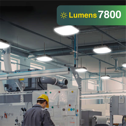 LED Canopy Light, 40W/60W/70W Selectable, 3CCT, UL & DLC Listed