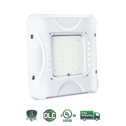 LED Gas Station Canopy, 150W , CCT- 5700K, UL & DLC Listed