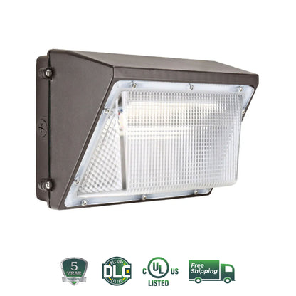 LED Wall Pack Light with  80W/100W/120W Tunable  3500K/4000K/5000K 15600LM, Forward Throw, Waterproof Wall Mount Security Lighting, , ETL&DLC 5.1