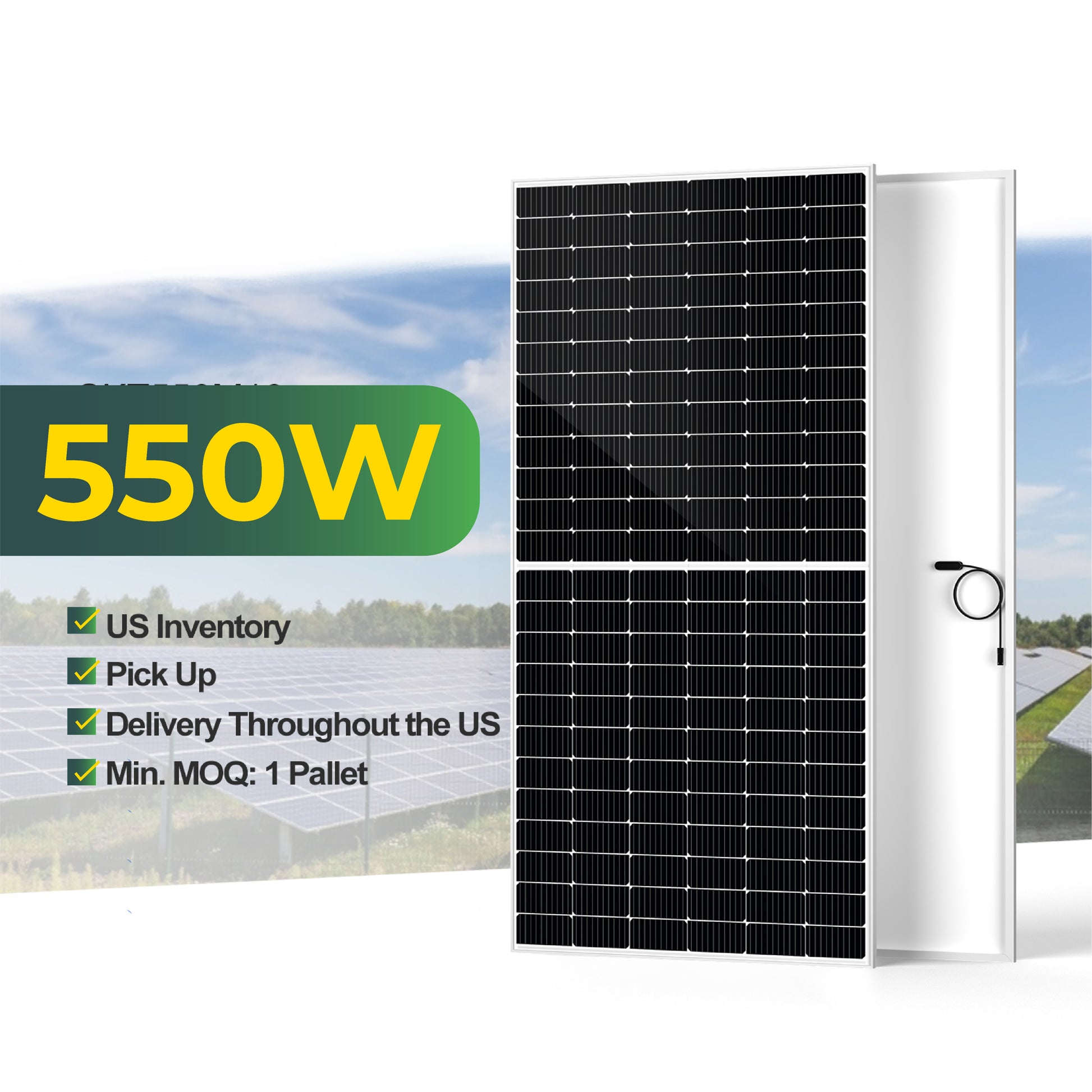 Eco-friendly and high-efficiency solar panel – designed for optimal energy production, durability, and sustainability in residential and commercial applications