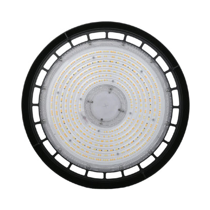 240w UFO LED High Bay 37200 Lumens, Adjustable Wattage & Selectable CCT 3500K-5000K