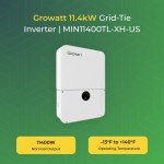 Growatt 11.4kW Grid-Tie Inverter | MIN11400TL-XH-US
