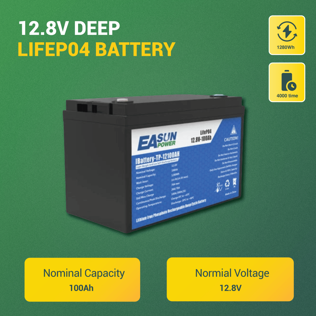 12V 100Ah Lifepo4 Battery