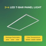 2×4 LED T Bar Panel Light 50W