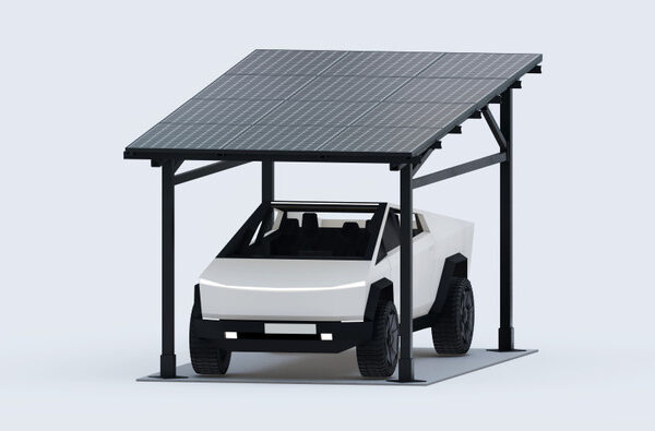 Chiko Maximo 185 Steel Solar Carport/Gazebo