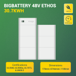 BigBattery 48V ETHOS 30.7KWH (6 Module)