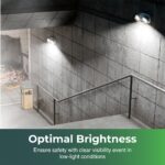 LED 2-Head Emergency Light, 2.4W, 6500K CCT, 400 Lumens - Image 6