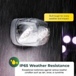 LED 2-Head Emergency Light, 2.4W, 6500K CCT, 400 Lumens - Image 7