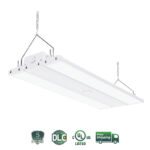 2FT Linear LED High Bay Light | 70W/90W/110W Wattage Adjustable | 3500K/4000K/5000K CCT Changeable | 0-10V Dimmable | 120-277V | ETL & DLC 5.1 Listed | Perfect for Warehouses, Garages, Workshops, and Commercial Spaces - Image 3