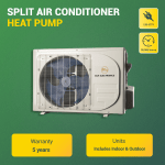EG4 9K Mini-Split Air Conditioner Heat Pump | 9000 BTU | SEER2 29.5 | Energy Star Certified | Plug-N-Cool Do-It-Yourself Installation