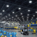 UFO LED High Bay Lights 300W/280W/260W Wattage Adjustable, 3500K/4000K/5000K CCT Changeable, 150LM/W to 155LM/W Lumens, 110-277V, 1-10V Dimmable, UL, DLC - Image 8